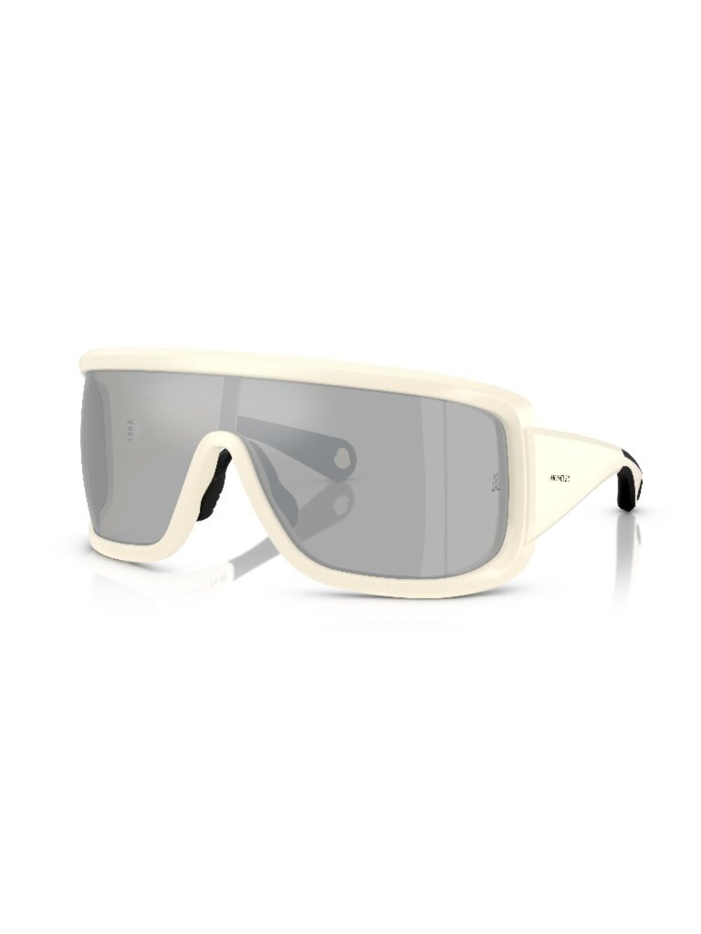 New Moncler Unisex Sunglasses Yellow Square Transparent Lens Injected Frame 0